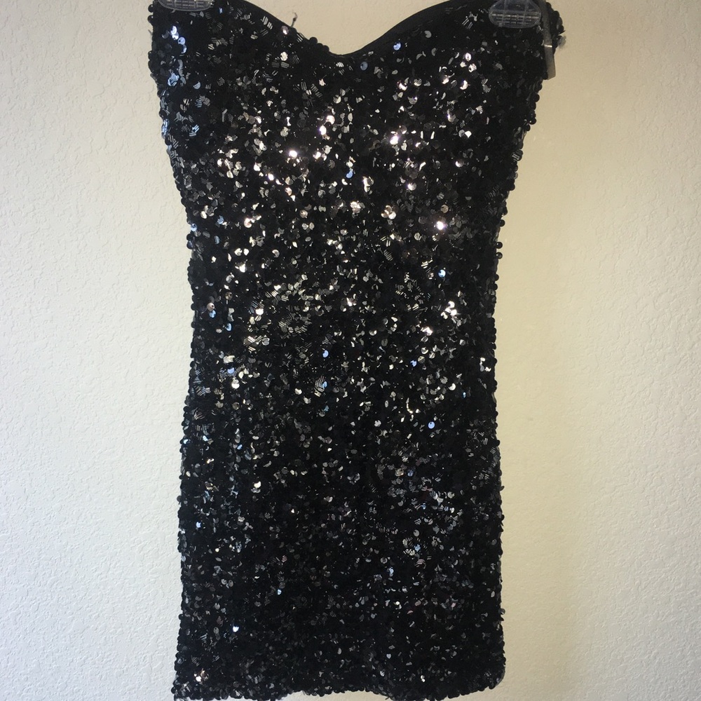 Small sequin mini dress